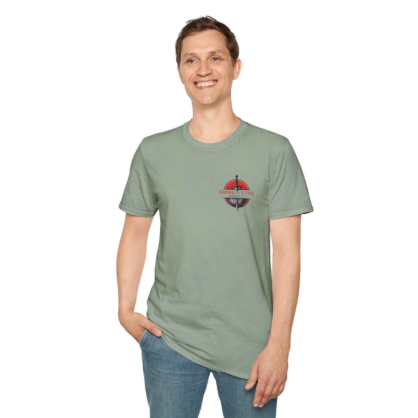 Sword and Stone Hobbies Logo T-Shirt - Sage