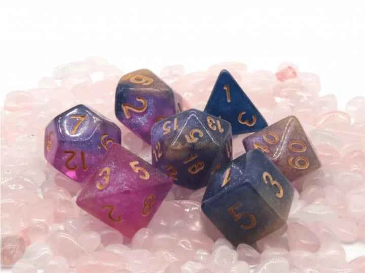 Andromedas Nebula RPG Dice Set