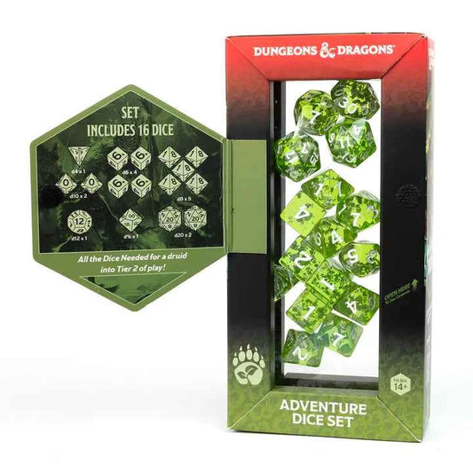 D&D Adventure Dice: Druid (Green)