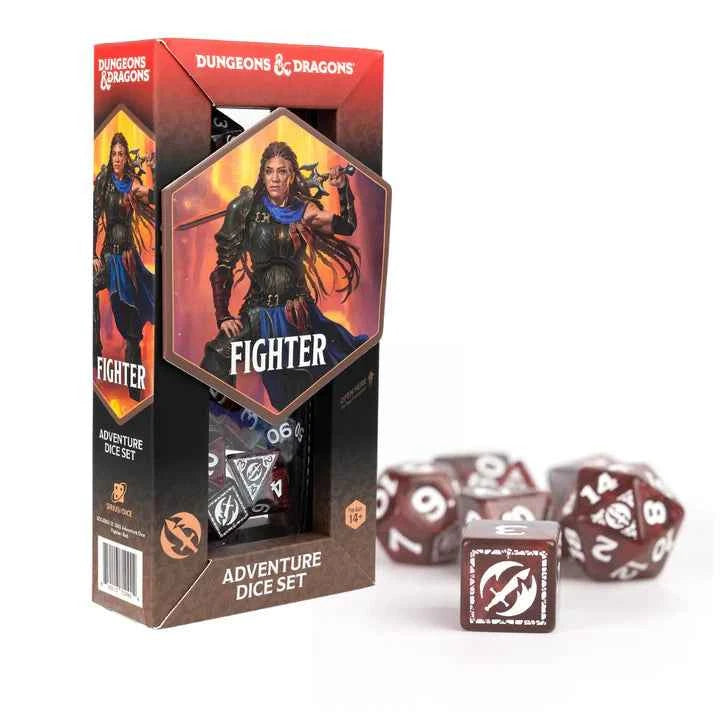 D&D Adventure Dice: Fighter (Red)