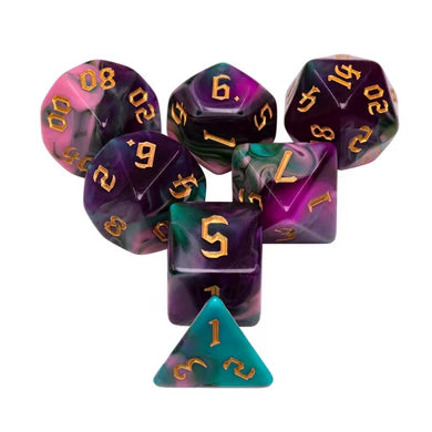 Night Elves RPG Dice Set