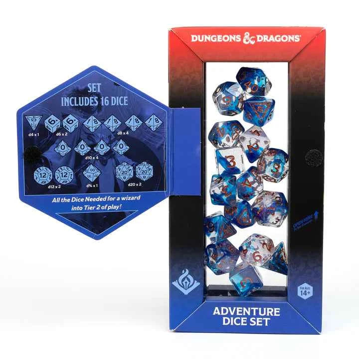 D&D Adventure Dice: Wizard (Blue)