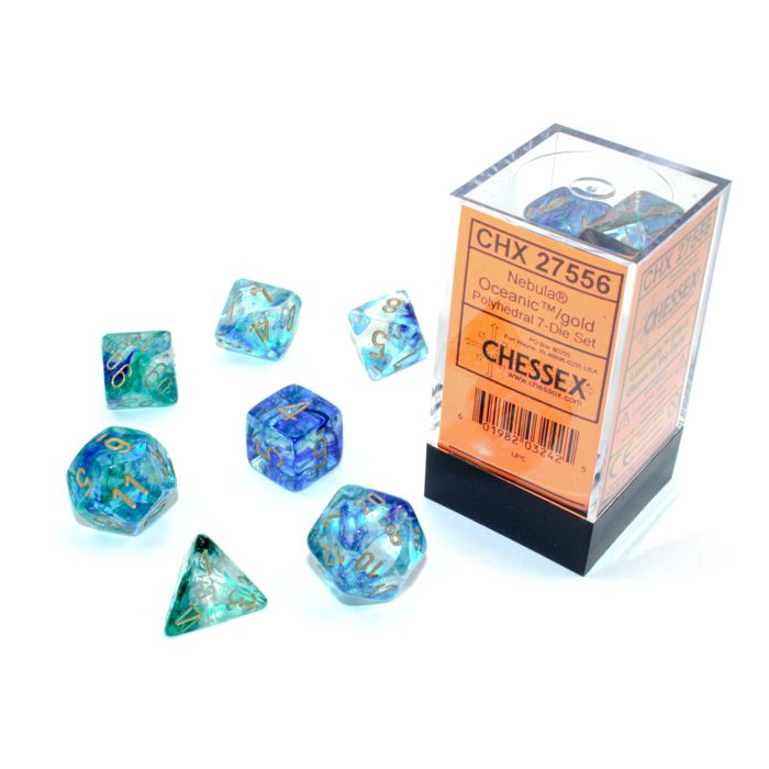 Luminary Nebula Oceanic with Gold