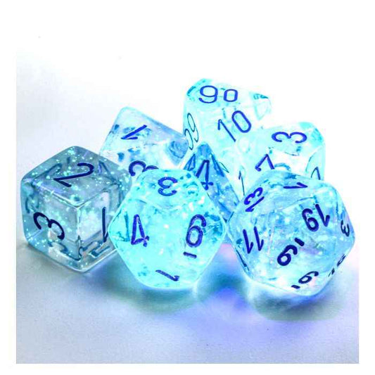 Borealis Luminary Icicle with Light Blue