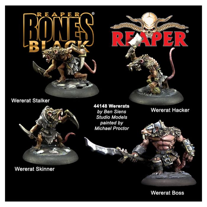 Bones Black: Wererats (4)