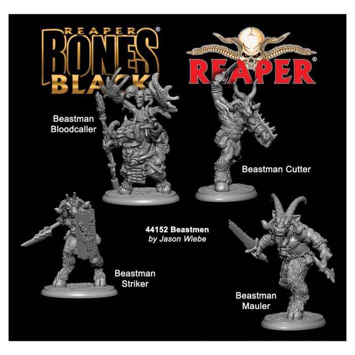 Bones Black: Beastmen (4)