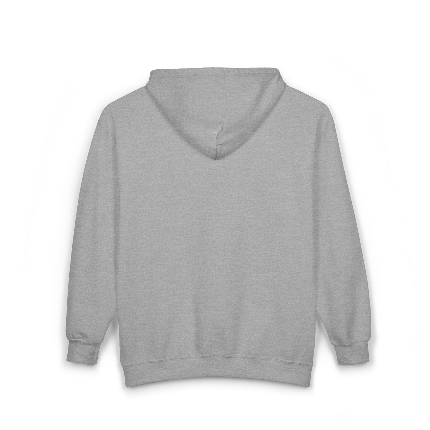 Unisex Full Zip Hooded Sweatshirt - Gray
