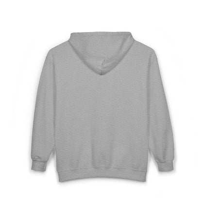 Unisex Full Zip Hooded Sweatshirt - Gray