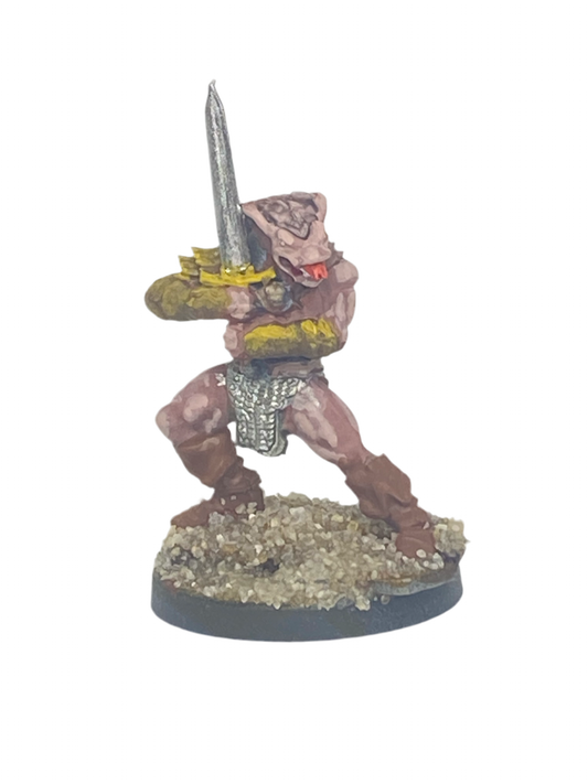 Lizardfolk Fighter - Painted