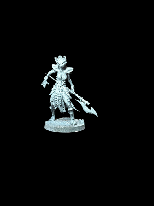 Catfolk Polearm