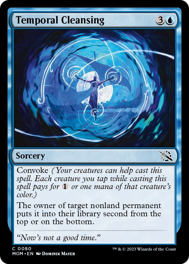 Temporal Cleansing (MOM)