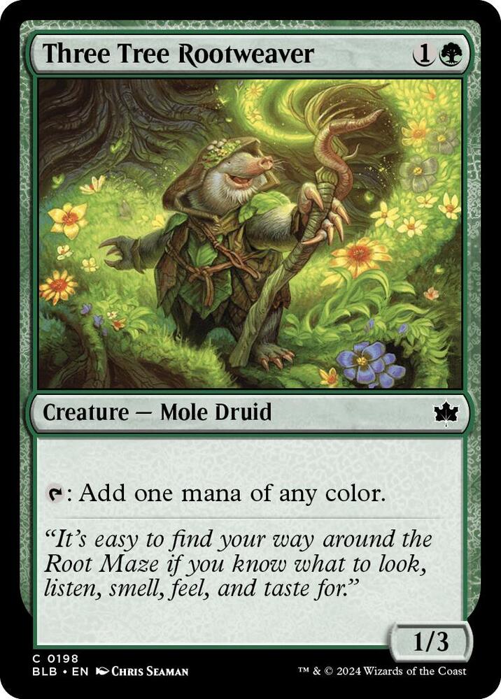 Three Tree Rootweaver (BLB)