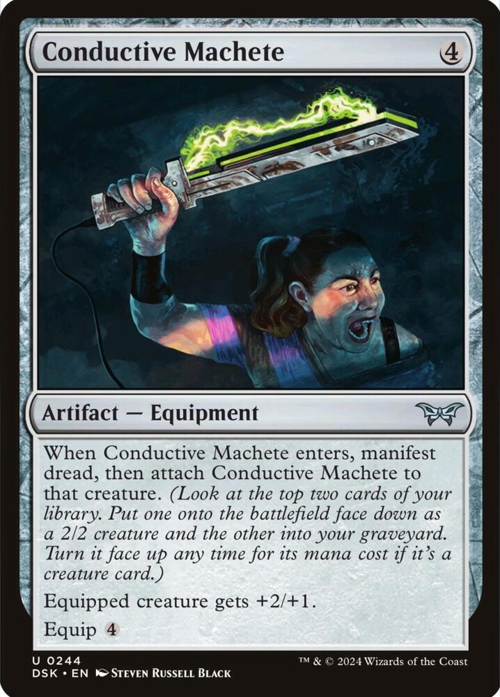Conductive Machete (DSK)