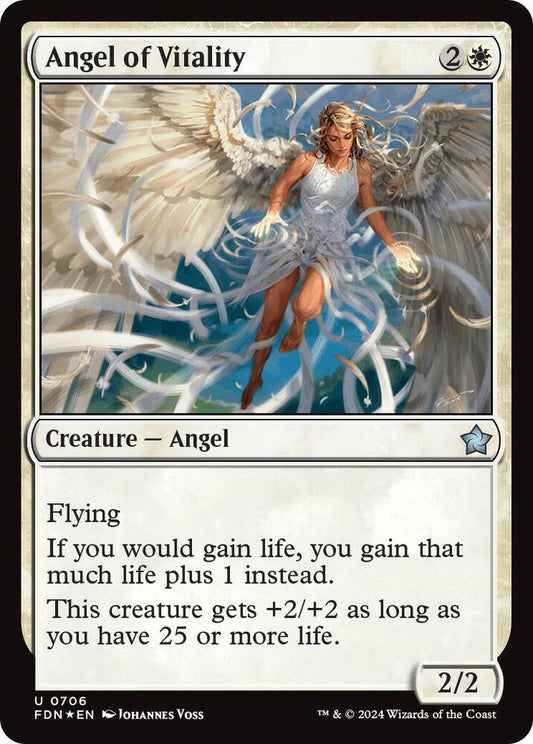 Angel of Vitality (FDN) - Foil