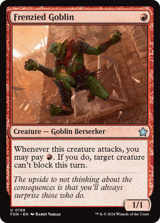 Frenzied Goblin (FDN)