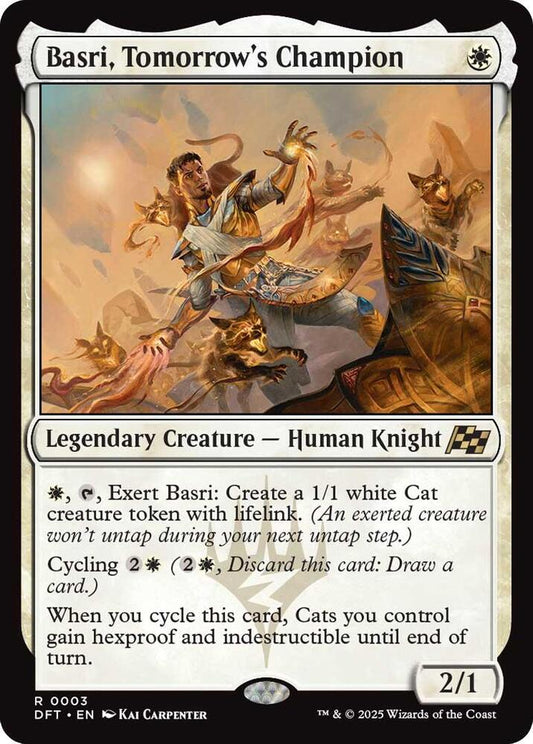 Basri, Tomorrow's Champion (DFT)