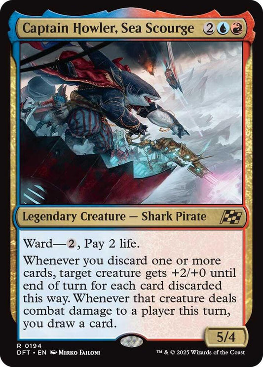 Captain Howler, Sea Scourge (DFT)