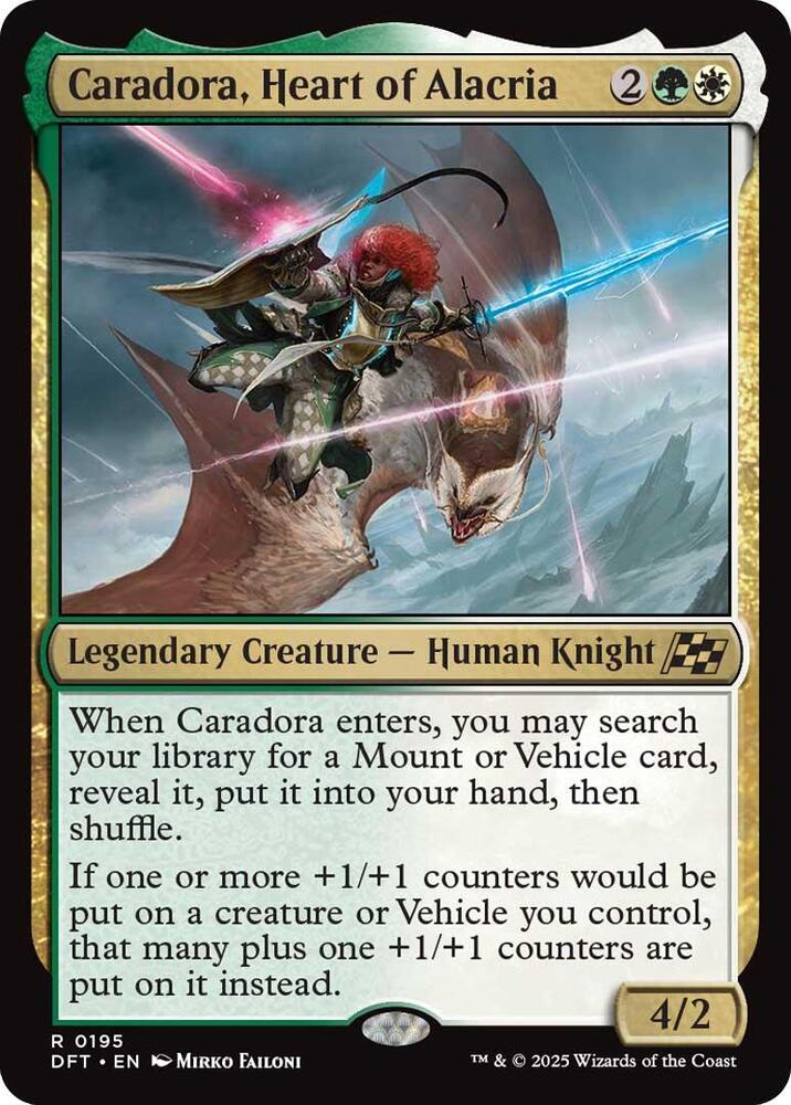 Caradora, Heart of Alacria (DFT)