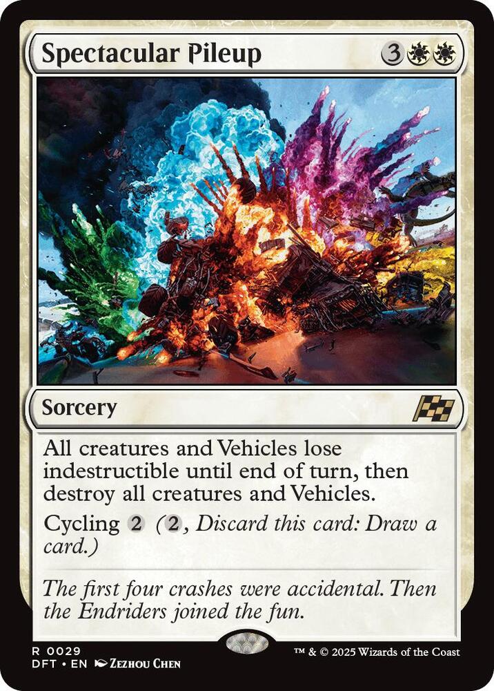 Spectacular Pileup (DFT)