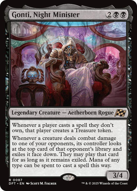 Gonti, Night Minister (DFT)