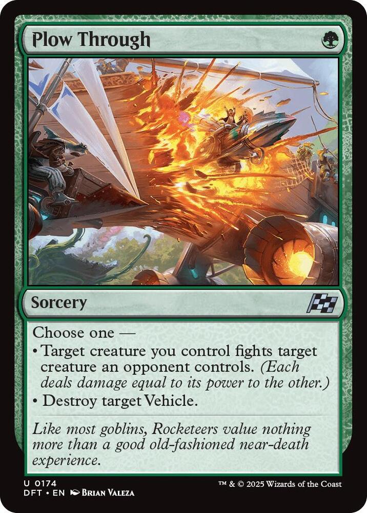 Plow Through (DFT)
