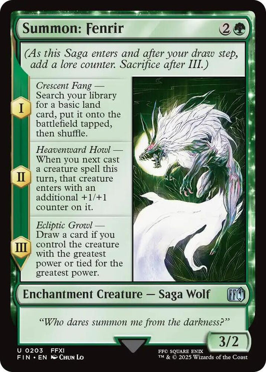 Summon: Fenrir (FIN)