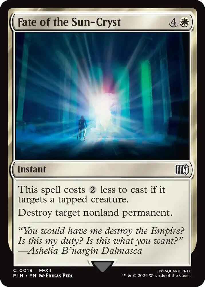Fate of the Sun-Cryst