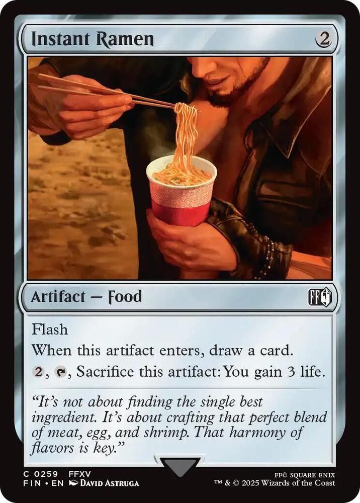 Instant Ramen (FIN)