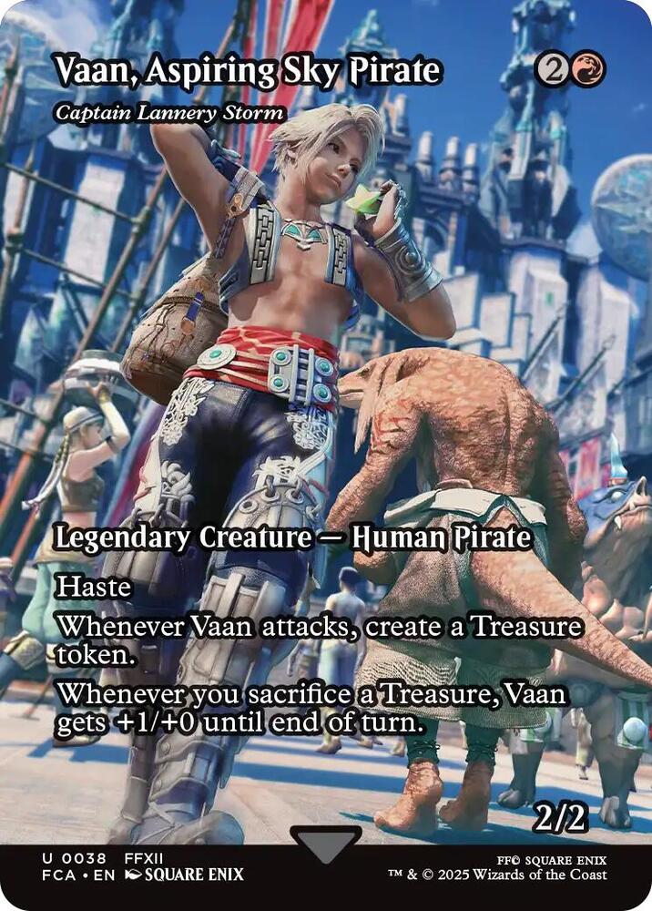 Vaan, Aspiring Sky Pirate - Captain Lannery Storm (Showcase) (FCA)