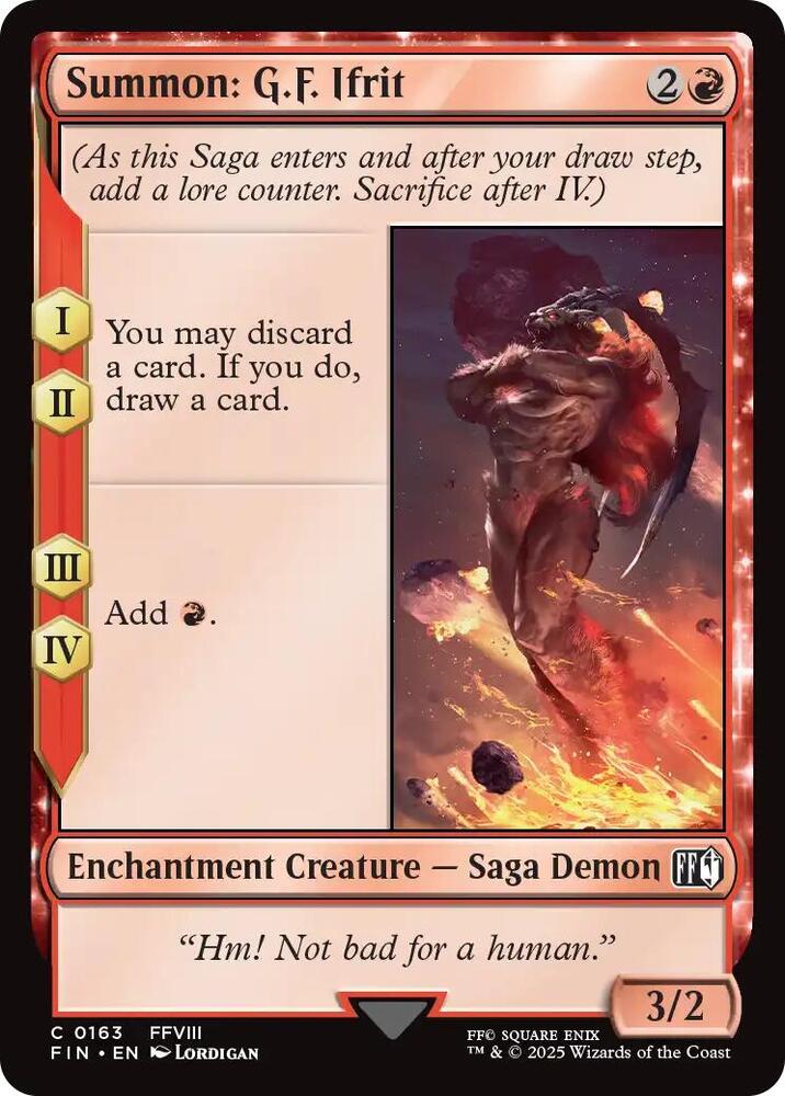 Summon: G.F. Ifrit (FIN)