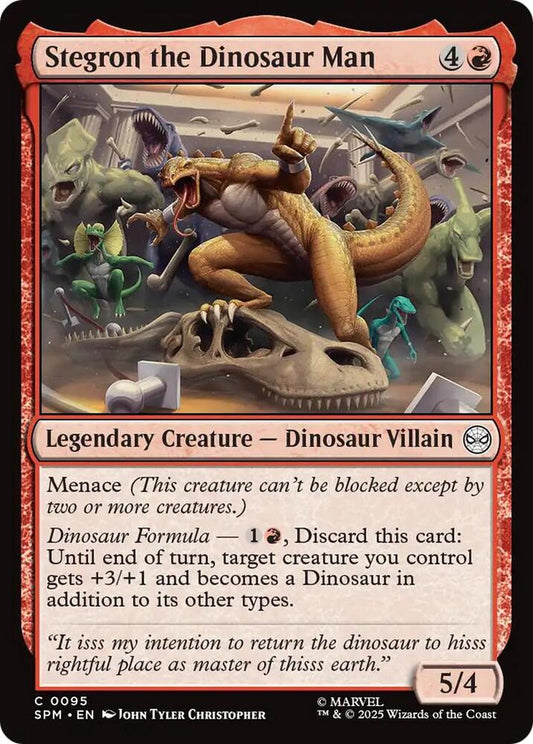 Stegron the Dinosaur Man (SPM)