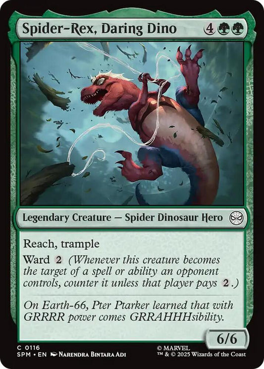 Spider-Rex, Daring Dino (SPM) - Foil