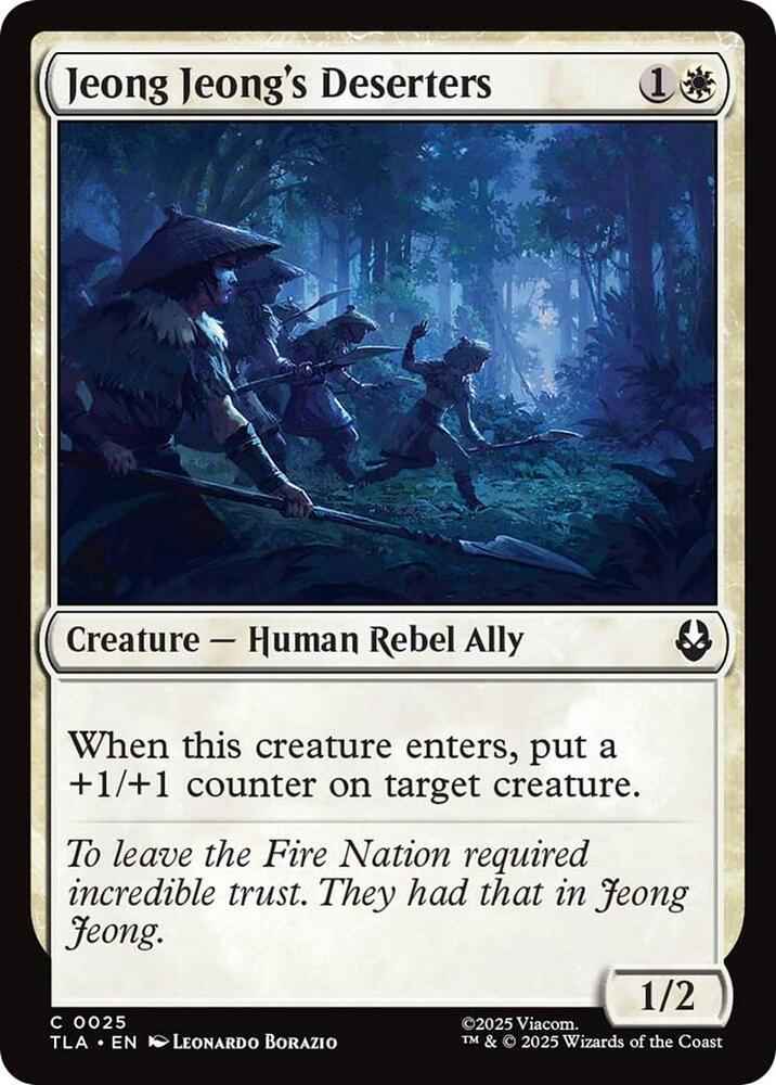 Jeong Jeong's Deserters