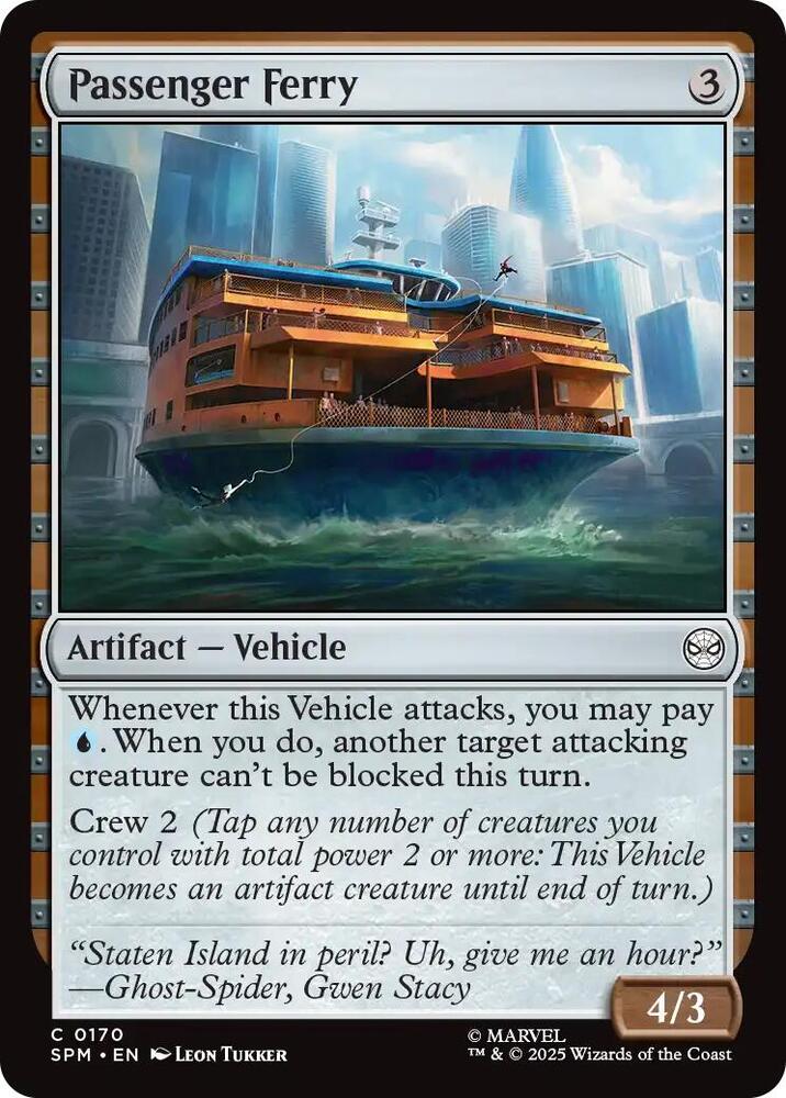 Passenger Ferry (SPM) - Foil
