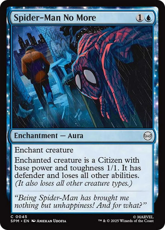 Spider-Man No More (SPM) - Foil