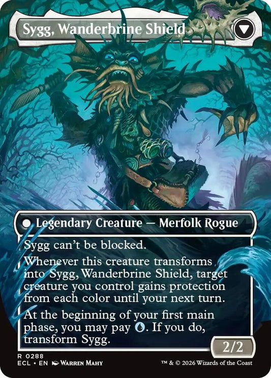 Sygg, Wanderwine Wisdom (Borderless) (ECL)