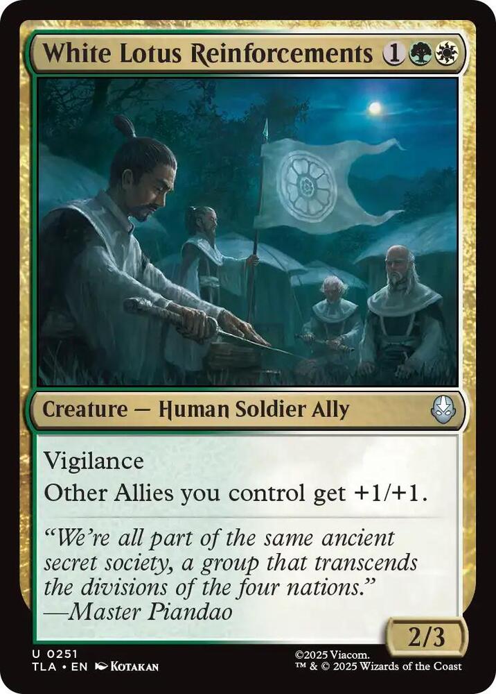 White Lotus Reinforcements (TLA)