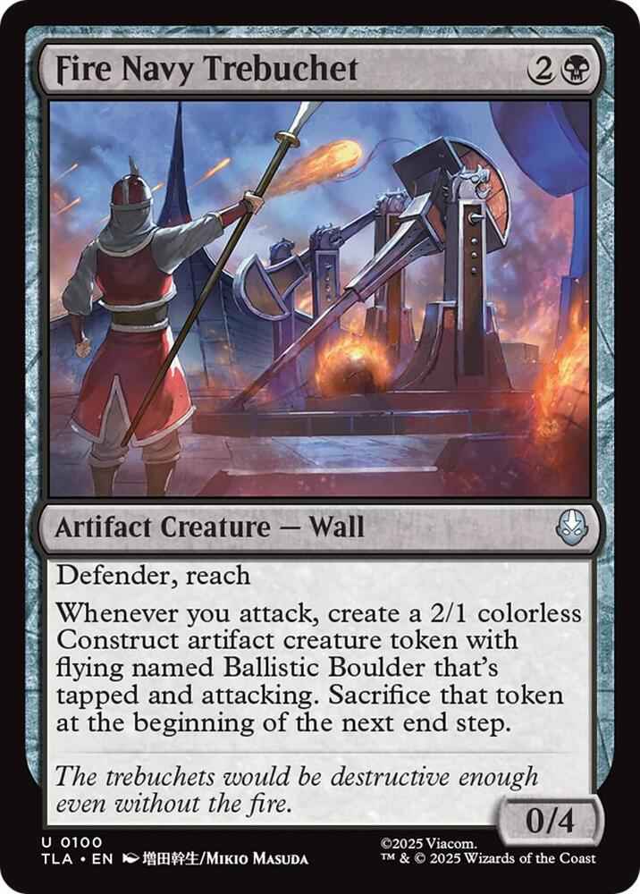 Fire Navy Trebuchet