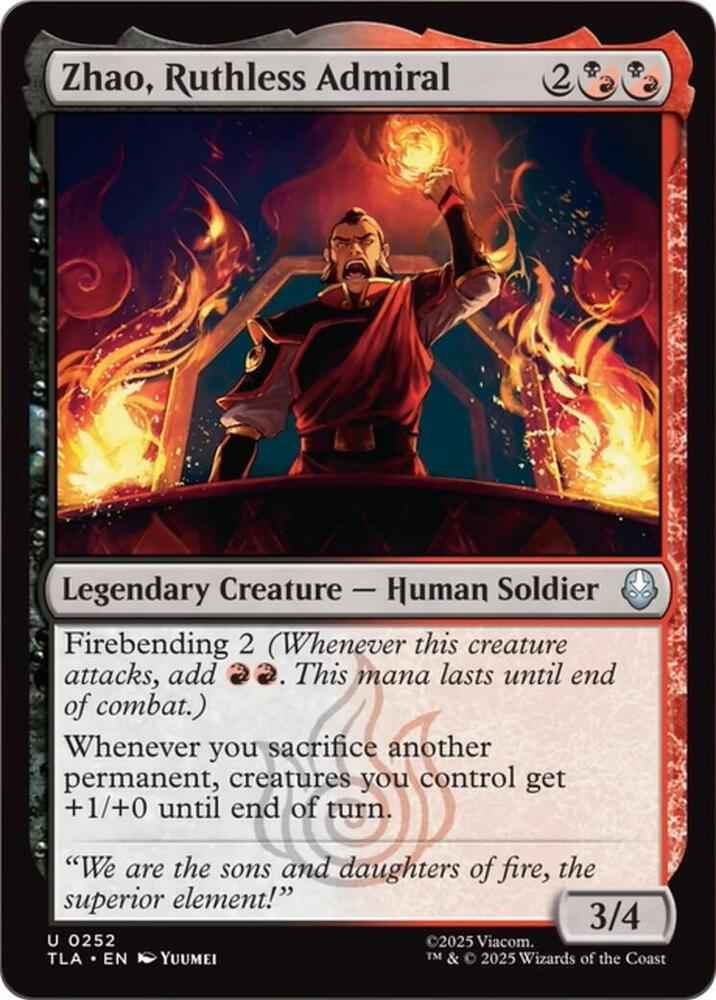 Zhao, Ruthless Admiral