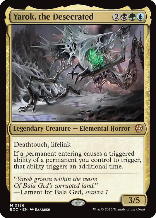 Yarok, the Desecrated (ECC)