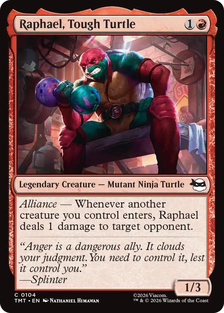Raphael, Tough Turtle (TMT)