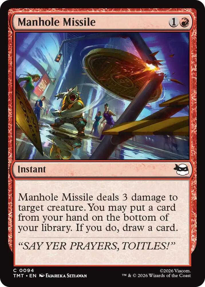 Manhole Missile (TMT)
