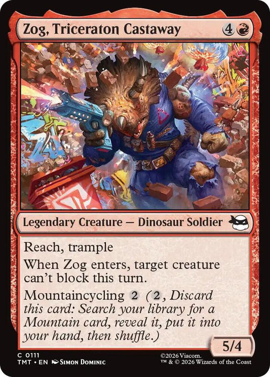 Zog, Triceraton Castaway (TMT)