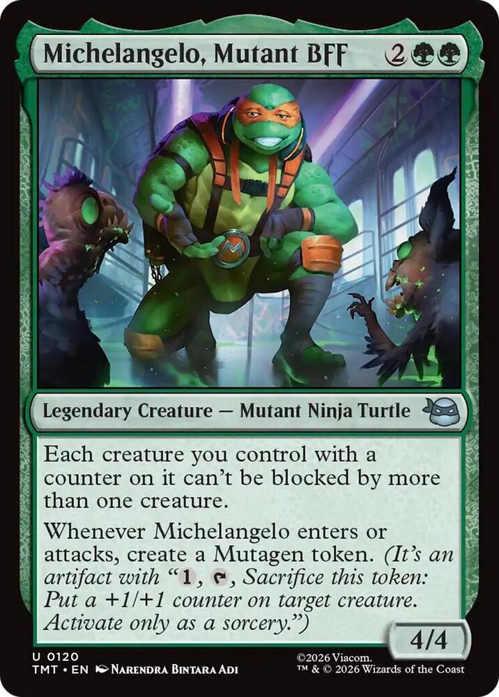 Michelangelo, Mutant BFF (TMT)