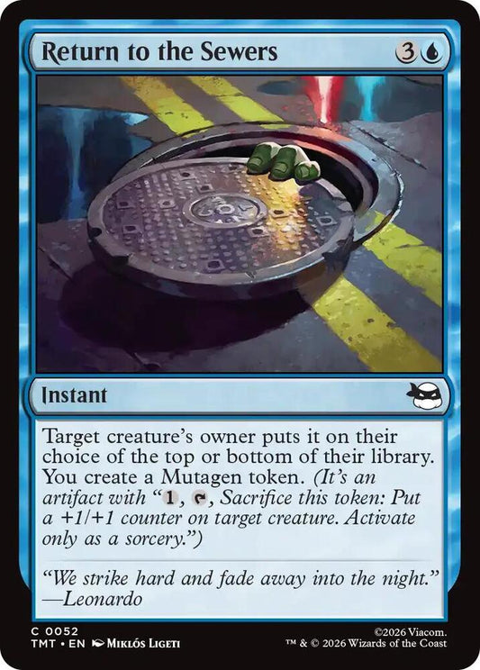 Return to the Sewers (TMT)