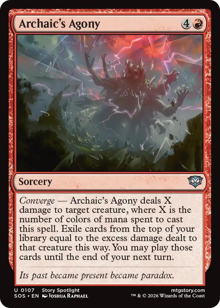 Archaic's Agony (SOS)