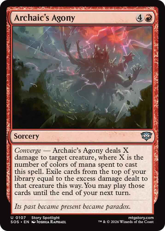Archaic's Agony (SOS)