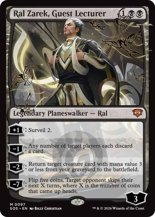 Ral Zarek, Guest Lecturer (SOS)