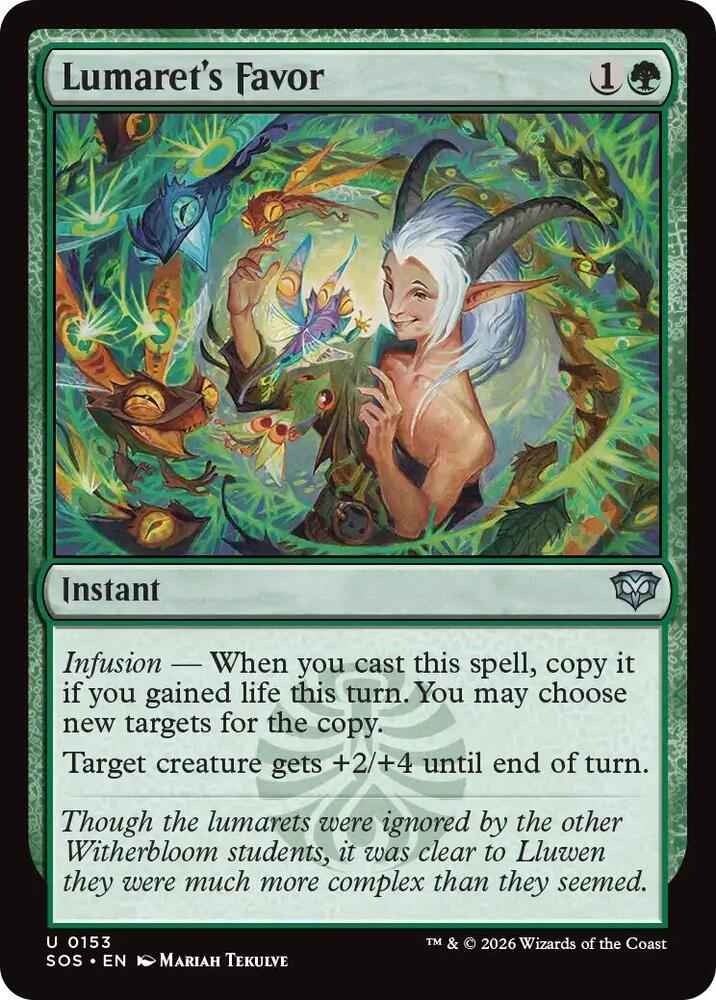 Lumaret's Favor