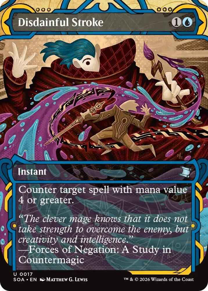 Disdainful Stroke